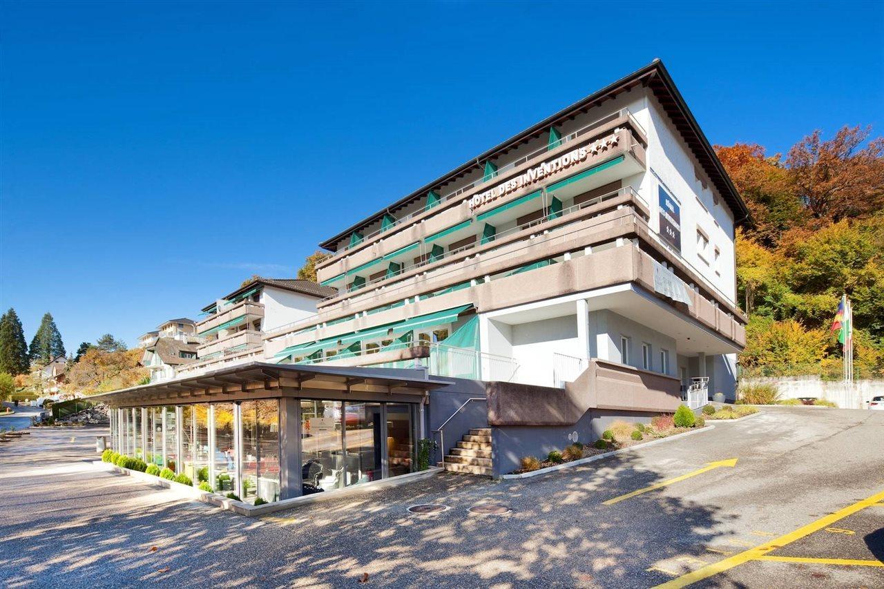 Hotel Des Inventions Ecublens  Exteriör bild