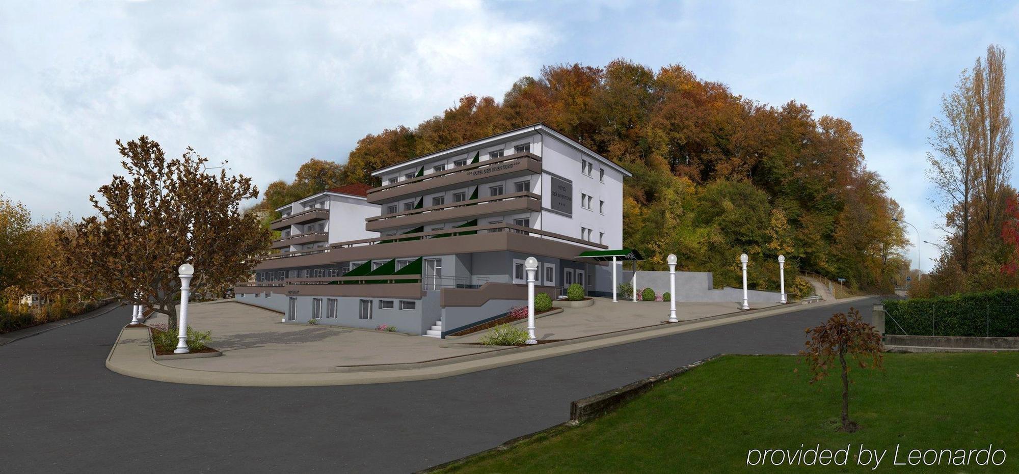 Hotel Des Inventions Ecublens  Exteriör bild