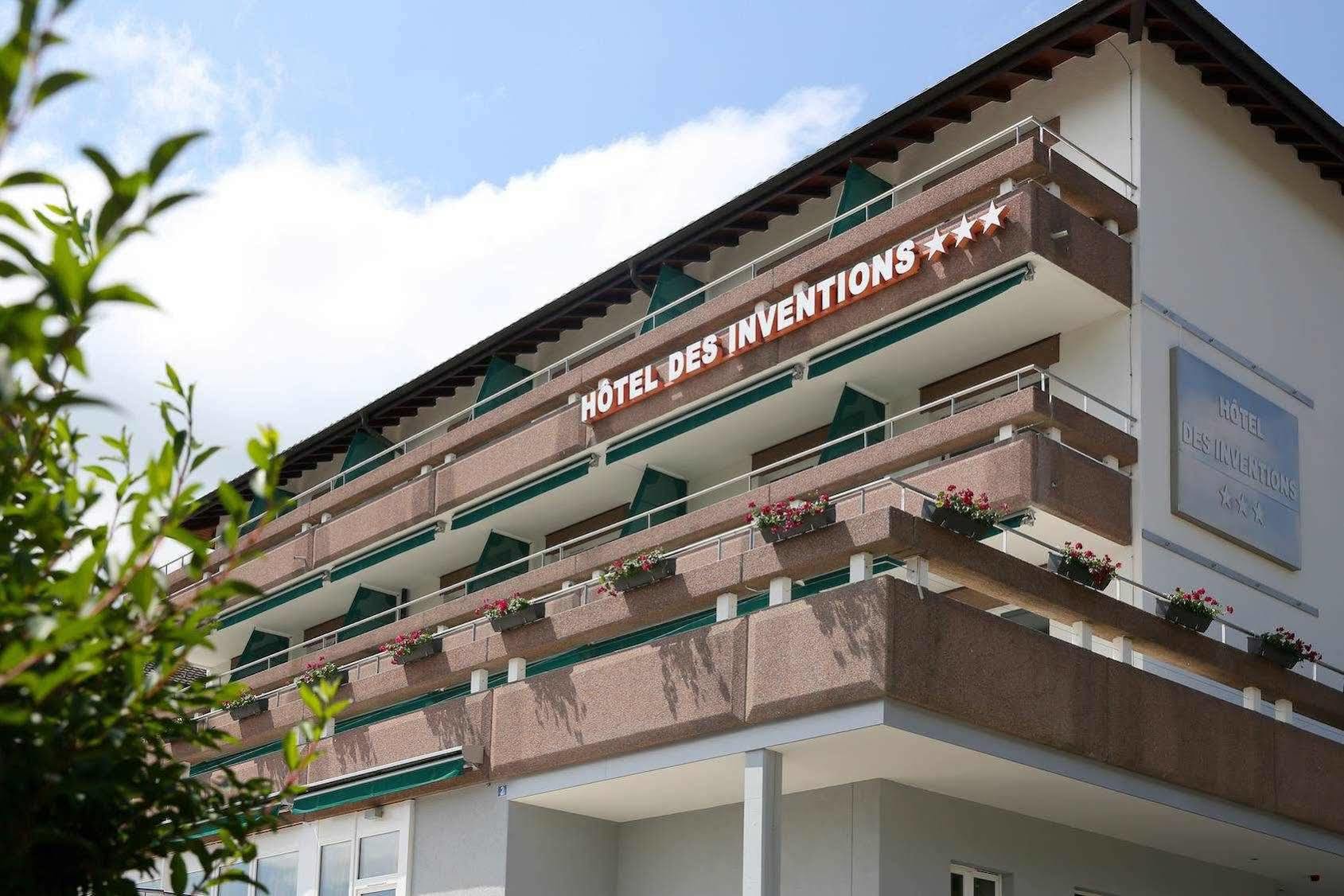 Hotel Des Inventions Ecublens  Exteriör bild